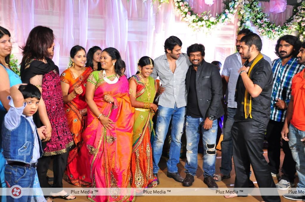 Prabhas - Puri Jagannadh daughter pavithra saree ceremony - Pictures | Picture 119112